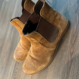 Men's Brown Suede Chelsea Boots
